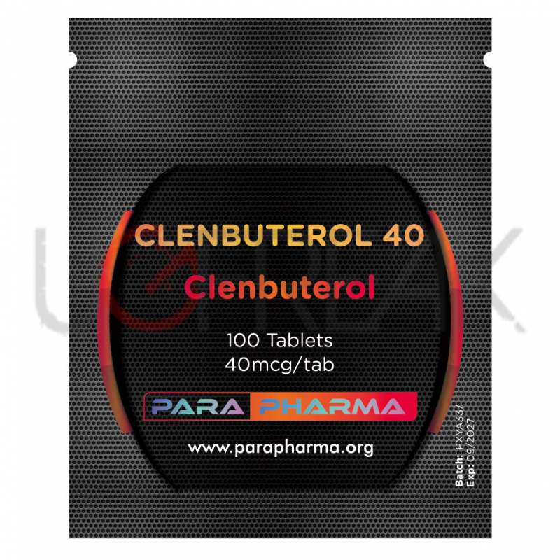 CLENBUTEROL 40 Para Pharma US DOM EXPRESS Para Pharma US Domestic
