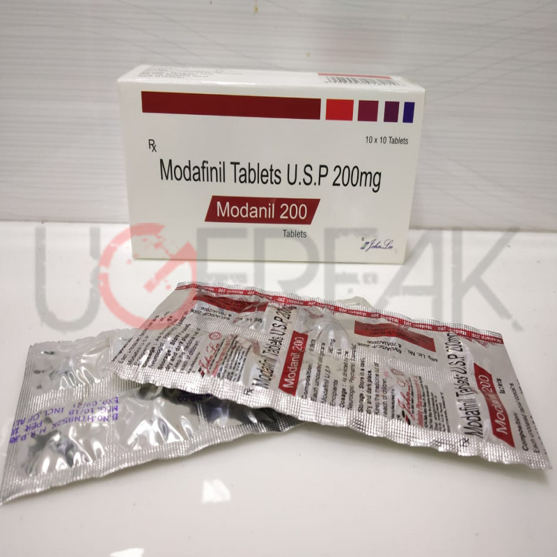 Modafinil 200mg (JohnLee) UK/EU DOM Pharmacy Gears
